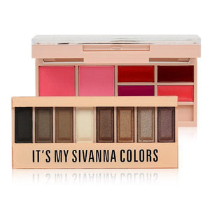 Sivanna colors 8 Eyeshadow 2 Blusher 4 Lipkit