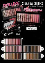 Load image into Gallery viewer, Sivanna Colors Makeup Studio Deluxe Eyeshadow Kit HF202