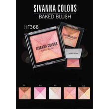 Load image into Gallery viewer, Sivanna colors Baked Illuminating Blush(4 in 1 Highlighter) HF368