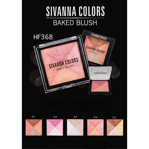 Sivanna colors Baked Illuminating Blush(4 in 1 Highlighter) HF368