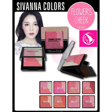 Load image into Gallery viewer, Sivanna HF143 Multi colored Matte Blusher cute flower shape