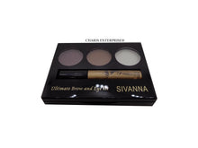 Load image into Gallery viewer, Sivanna colors Eyebrow Kit With Highlight Hair Mascara