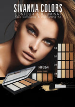 Load image into Gallery viewer, Sivanna Colors Contour &amp; Illuminat Palette HF364