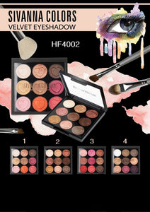 Sivanna colors  Velvet Eyeshadow Kit HF4001