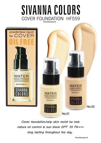 Sivanna Colors Oil free Foundation HF 559