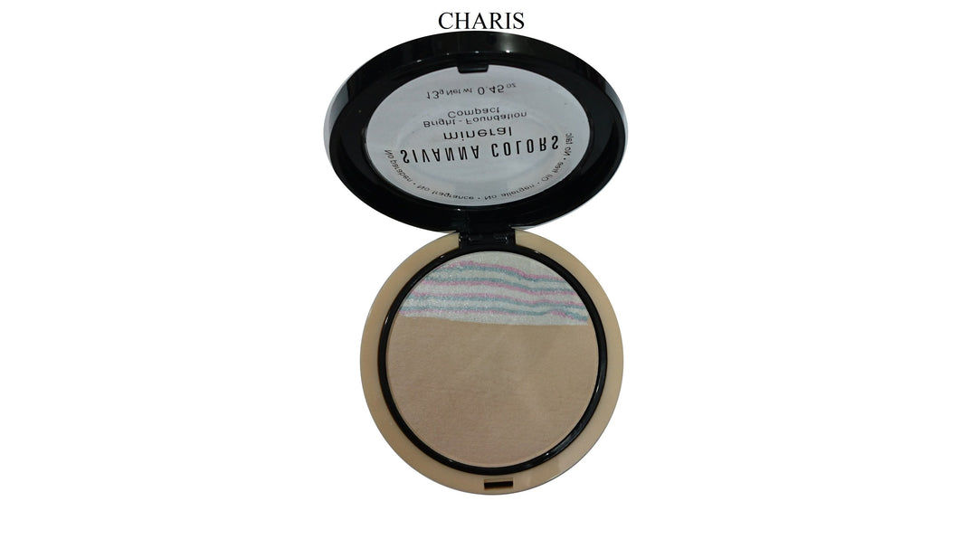 Sivanna Colors Mineral Brightening Compact with highlighter