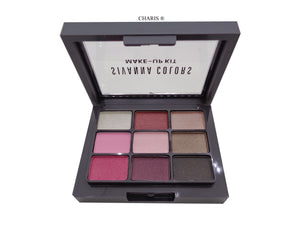 A Sivanna colors Exalted Velvet Eye shadow & Lip kit Maximum pigmentation