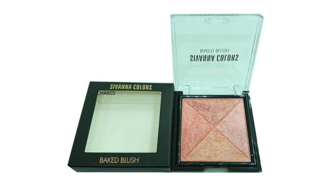 Sivanna colors Baked Illuminating Blush(4 in 1 Highlighter)