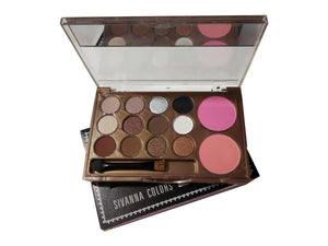 Sivanna Colors 12 Eyeshadow 2 Blusher kit (6)