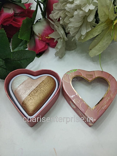 Sivanna colors Sweet heart highlighter/ sweet peach blusher
