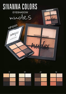 Sivanna Colors Nude Eye Shadow