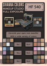 Load image into Gallery viewer, A Sivanna colors  Full Exposure Eye shadow with applicator HF540