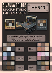 A Sivanna colors  Full Exposure Eye shadow with applicator HF540