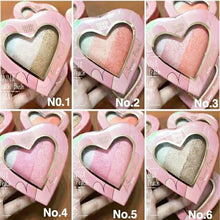 Load image into Gallery viewer, Sivanna colors Sweet heart highlighter/ sweet peach blusher HF8120